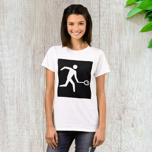 Squash Player Icon T-Shirt