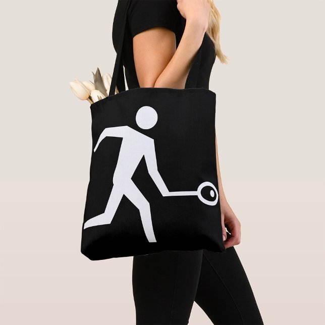Squash Player Icon Tote Bag (Creator Uploaded)