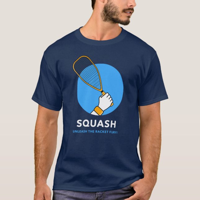 Squash Player T-Shirt (Front)