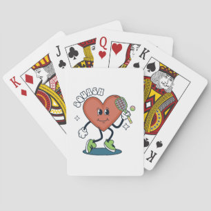squash playing cards