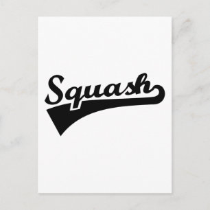 Squash Postcard