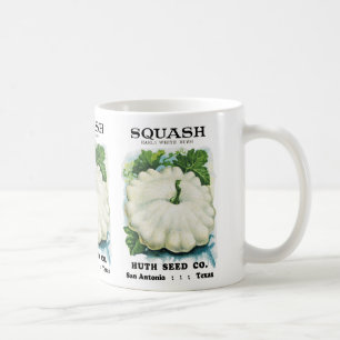 Squash Seed Packet Label Coffee Mug