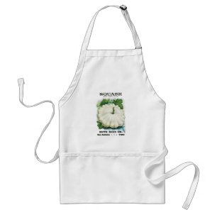 Squash Seed Packet Label Standard Apron