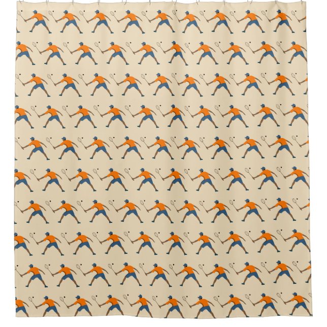 Squash Shower Curtain (Front)