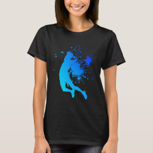 Squash Shuttle Womens Badminton Men T-Shirt