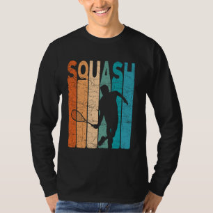 Squash Vintage Squash Player Retro Squash Lover T-Shirt