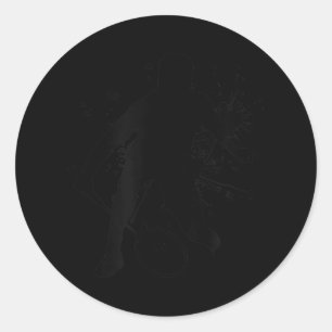 Squash Womens Badminton Player For Men Classic Round Sticker