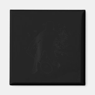 Squash Womens Badminton Player For Men Magnet