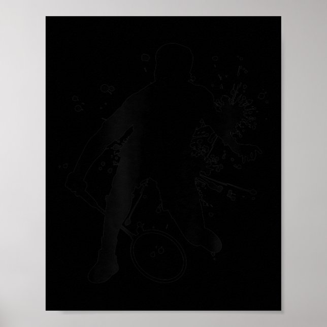 Squash Womens Badminton Player For Men  Poster (Front)
