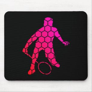 Squash Womens Mens Badminton Shuttle Mouse Mat