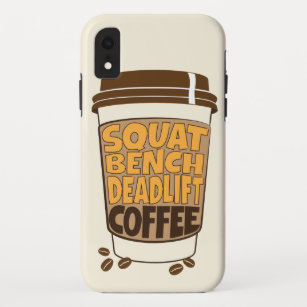 Squat Bench Deadlift and Coffee Case-Mate iPhone Case
