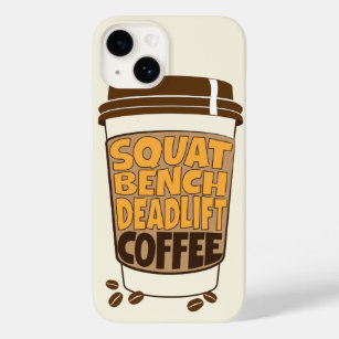 Squat Bench Deadlift and Coffee Case-Mate iPhone 14 Case