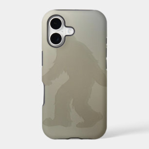 Squatch behind frosted glass