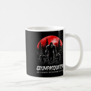 Squatch Funny Bigfoot Dad Sasquatch Yeti Fathers D Coffee Mug