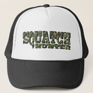 Squatch Hunter - Camo Pattern Trucker Hat