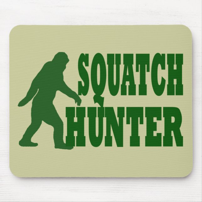 Squatch hunter mouse mat (Front)