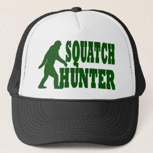 Squatch hunter trucker hat