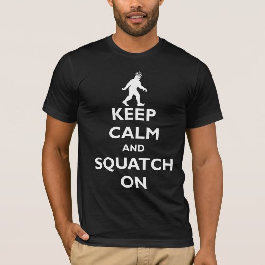 Squatch On T-Shirt
