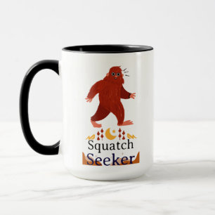 squatch seeker big foot mug