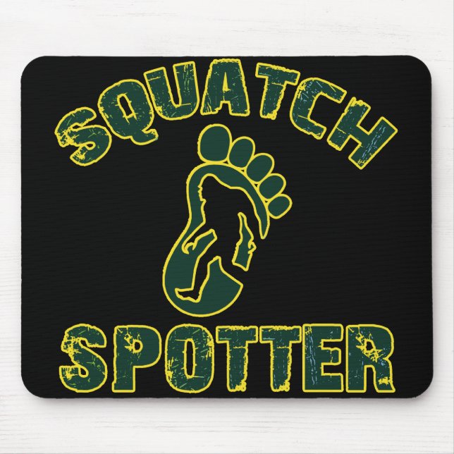 Squatch Spotter Mouse Mat (Front)
