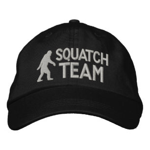 Squatch team embroidered hat