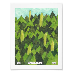 Squatch Territory Photo Print