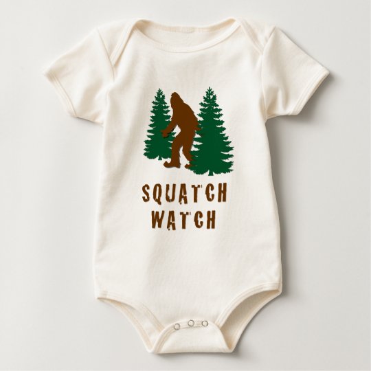 Squatch Watch Baby Bodysuit