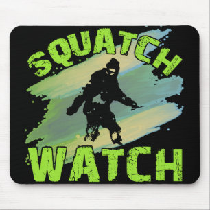 Squatch Watch Mouse Mat