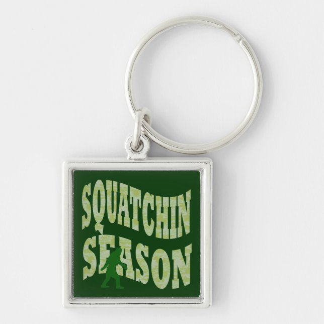 Squatchin Season Key Ring (Front)