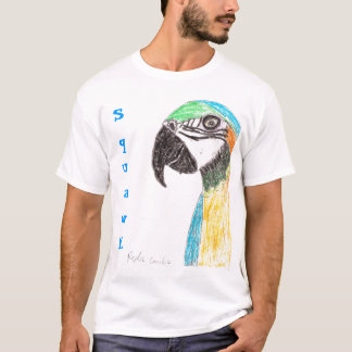 squawk parrot shirt