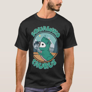 Squawkosaurus Rex Parrot I White faced Grey Cockat T-Shirt