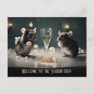 Squeak Easy Postcard