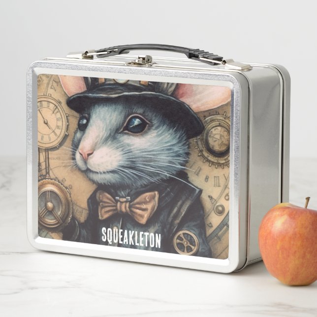 Squeakleton Metal Lunch Box (In Situ)