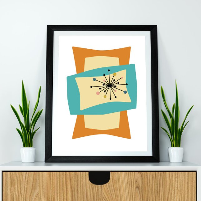 Squeeze Mid Century Modern Retro Poster (Creator Uploaded)