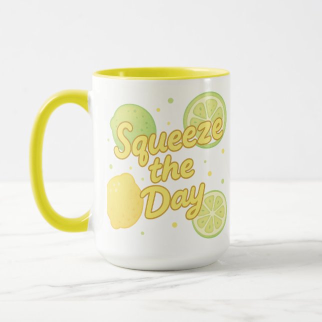 Squeeze the Day Combo Mug (Left)