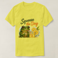 Squeeze The Day Funny Lemon | Cute Summer