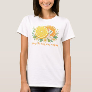 Squeeze The Day Play Mahjong Citrus T-Shirt