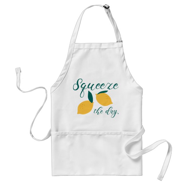 Squeeze The Day Standard Apron (Front)