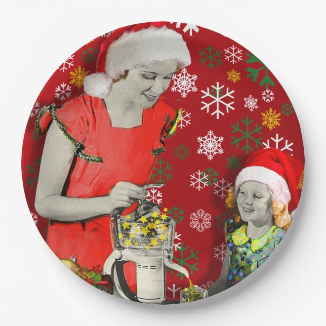 Squeeze your Xmas Paper Plate (Front)