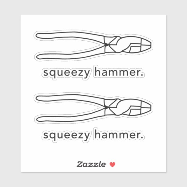Squeezy Hammer Funny Electrician (Sheet)