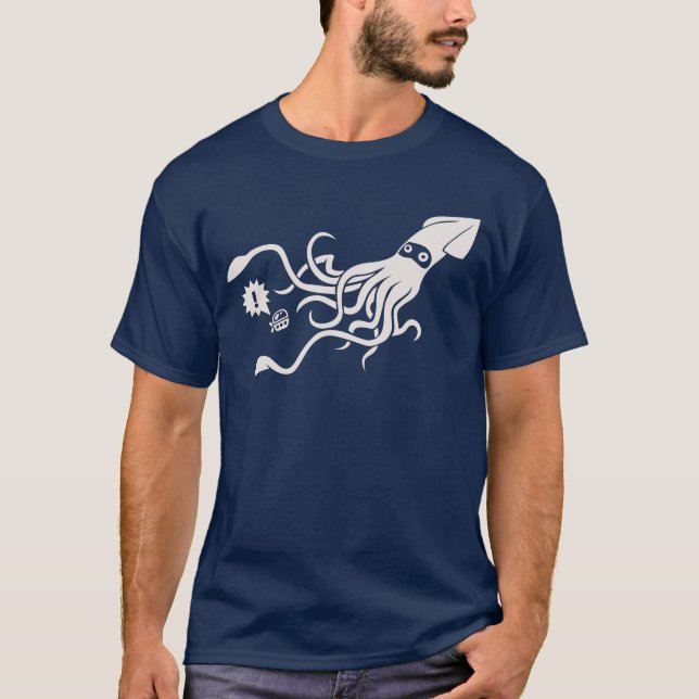 Squid Attack! T-Shirt (Front)