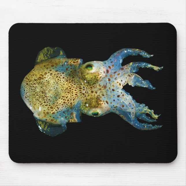 Squid Bobtail Dumpling Stubby Sepiola Atlantica Mouse Mat (Front)