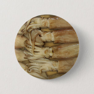 Squid - Calamari 6 Cm Round Badge