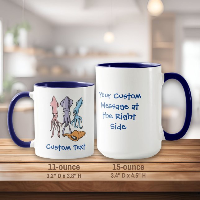 Squid Cartoons Mug (Creator Uploaded)