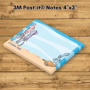 Squid Cartoons Post-it Notes