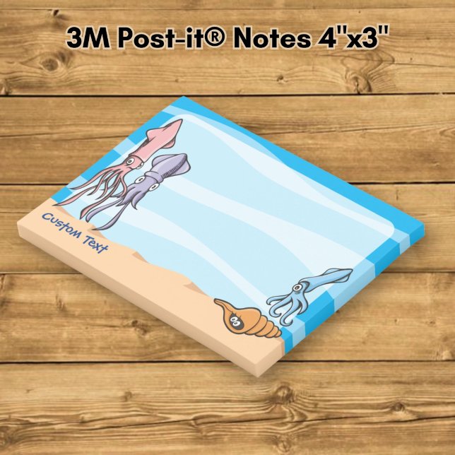 Squid Cartoons Post-it Notes (Creator Uploaded)