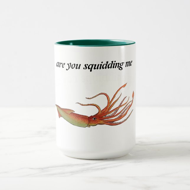 squid coffee mug (Center)