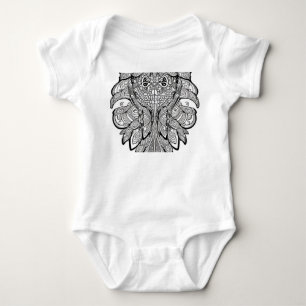 Squid Face Baby Bodysuit