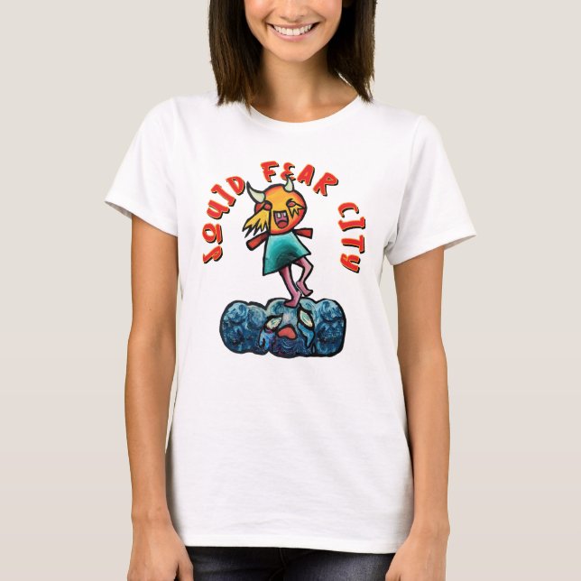 Squid Fear City Graphic Tee (Front)