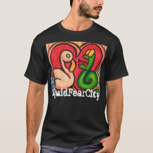 Squid Fear City Graphic Tees